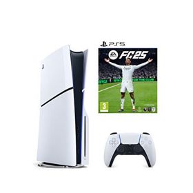 Sony Playstation 5 1 TB Slim Dijital Edition Oyun Konsolu + 2. PS5 Kol Beyaz + PS5 Şarj İstasyonu