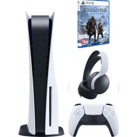 Sony Playstation 5 CD Girişli Oyun Konsolu + 3D Pulse Kulaklık + God of War: Ragnarök Oyun