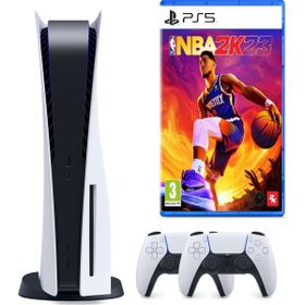 Sony Playstation 5 Diskli Oyun Konsolu + 2. Dualsense Kol + NBA 2K23 PS5