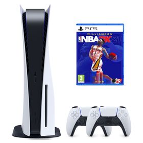Sony Playstation 5 Oyun Konsolu + 2. Kol + PS5 NBA 2K21