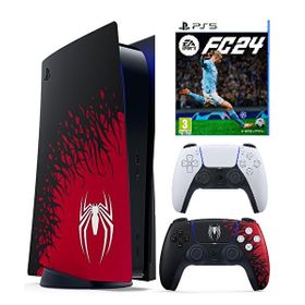 Sony PlayStation 5 Standart 825 GB Spider-Man Edition Oyun Konsolu + 2. DualSense + FC 24