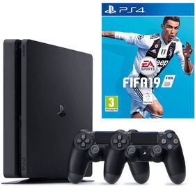 Sony Playstation Slim 4 500 GB + FIFA 19