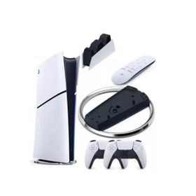 Sony Ps5 Slim Dijital + 2. Kol + Dikey Stand + Sarj İstasyonu + Media Remote