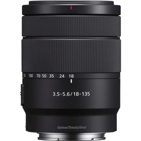 Sony SEL18200 Zoom 18135-18 mm, F3.5 OSS, E-Mount APS-C, A5000/A5100/A6000 Serileri ve Nex İle Uyumlu SiyahLens Yakınlaştırma Merceği