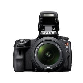 Sony SLT-A37 18-55mm + 55-200mm Lens Siyah DSLR Fotoğraf Makinesi