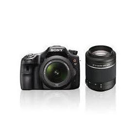 Sony SLT-A57 18-55mm + 55-200mm Lens DSLR Fotoğraf Makinesi