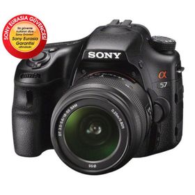 Sony SLT-A57 18-55mm Lens Siyah DSLR Fotoğraf Makinesi