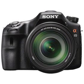 Sony SLT-A65 18-135mm Lens Siyah DSLR Fotoğraf Makinesi