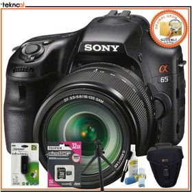 Sony SLT-A65 18-135mm Lens Siyah DSLR Fotoğraf Makinesi