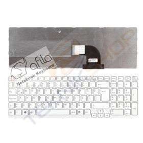 Sony SVE1511P1EW Beyaz Notebook Klavye