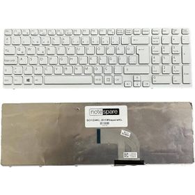 Sony SVE1511Y1E Beyaz Klavye