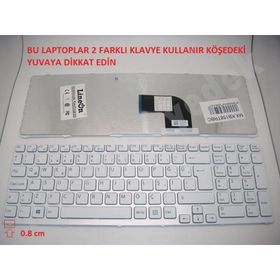 Sony SVE1513B1EW Klavye