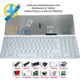 Sony SVE151G11M Beyaz Klavye