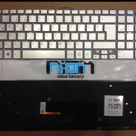 Sony SVF15217CXP Beyaz Notebook Klavye