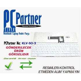 Sony SVF1521B4R Beyaz Klavye