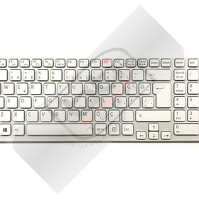 Sony Vaio SVE1511B4E Beyaz Klavye