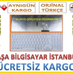 Sony Vaio SVE1511W1EB Beyaz Klavye