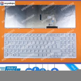 Sony Vaio SVE151E11M Beyaz Klavye
