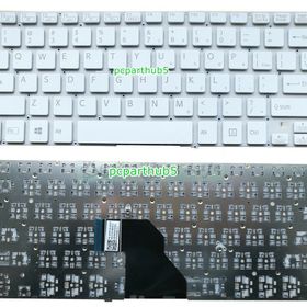 Sony Vaio SVF14215CXB Beyaz Klavye
