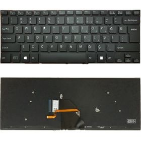 Sony Vaio SVF14215CXP Siyah Klavye
