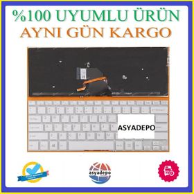 Sony Vaio SVF1421S1E Beyaz Klavye