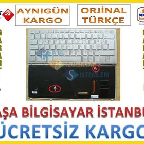 Sony Vaio SVF14N18STB Gümüş Klavye