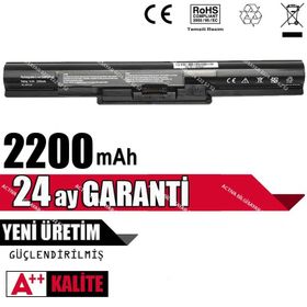 Sony Vaio SVF1521LST SVF1521M1E SVF1521M1R Uyumlu Notebook Batarya