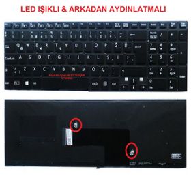 Sony Vaio SVF15416STW Siyah Klavye
