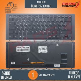 Sony Vaio SVF15N2I4R Siyah Klavye