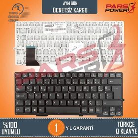 Sony Vaio SVS1312P9E Siyah Klavye