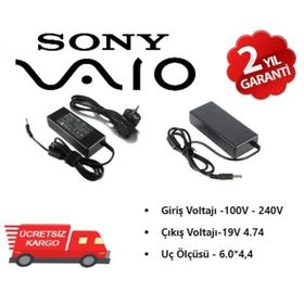 Sony Vaio VGP-AC19.5V10 19.5V 4.7A Uyumlu Notebook Adaptör