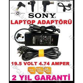Sony Vaio VGP-AC19.5V10 19.5V 4.7A Uyumlu Notebook Adaptör
