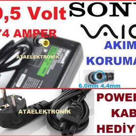 Sony Vaio VGP-AC19V37 Uyumlu Notebook Adaptör