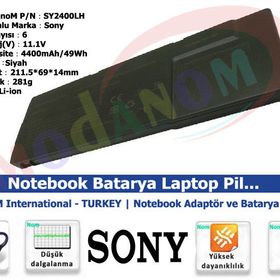 Sony Vaio VPC-SD28EC-B VPC-SD1S3C Uyumlu Notebook Batarya