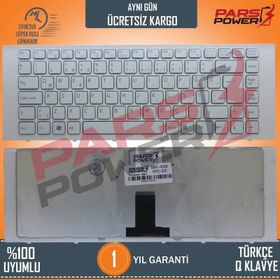 Sony Vaio VPCEG25FX Beyaz Notebook Klavye