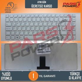 Sony Vaio VPCEG32FX Beyaz Notebook Klavye