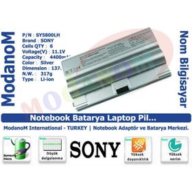 Sony VGP-BPL8 Notebook Bataryası