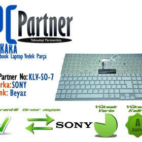 Sony VPCEB1E9R Beyaz Klavye