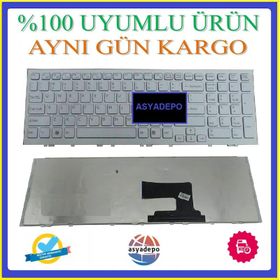 Sony VPCEH2Q1E Beyaz Klavye