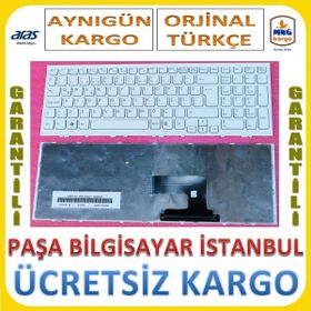 Sony VPCEH2Q1E Beyaz Klavye