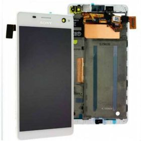 Sony Xperia C4 Dokunmatik Beyaz Çıtalı Lcd Ekran