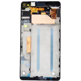 Sony Xperia C4 Dokunmatik Siyah Çıtalı Lcd Ekran