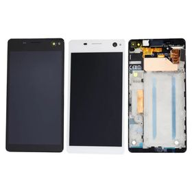 Sony Xperia C4 Dokunmatik Siyah Çıtalı Lcd Ekran