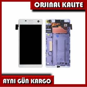 Sony Xperia C4 Dokunmatik Siyah Çıtalı Lcd Ekran