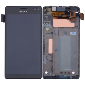 Sony Xperia C4 Dokunmatik Siyah Çıtalı Lcd Ekran