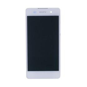 Sony Xperia E5 Dokunmatik Beyaz Çıtalı Lcd Ekran