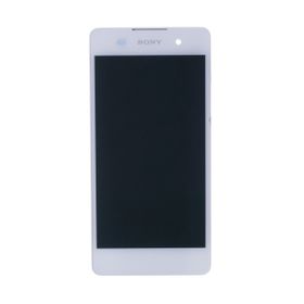 Sony Xperia E5 Dokunmatik Beyaz Çıtalı Lcd Ekran