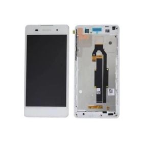 Sony Xperia E5 Dokunmatik Beyaz Çıtalı Lcd Ekran