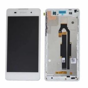 Sony Xperia E5 Dokunmatik Beyaz Çıtalı Lcd Ekran