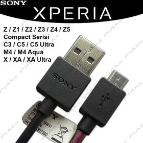 Sony Xperia Z Z1 Z2 Z3 Z4 Z5 Compact Şarj Data Kablosu
